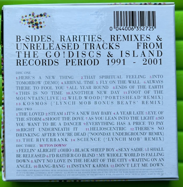 PAUL WELLER Fly On The Wall BSides & Rarities 3 X CD Box