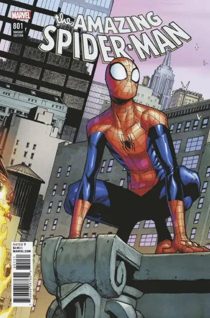 Amazing Spider-Man Vol 4 #801 Marvel (2018) NM Connecting Variant Comic Book