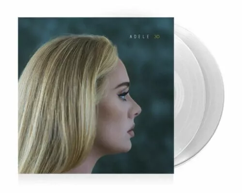 Adele 30 Limited Clear Transparent 2x Vinyl Sealed MINT