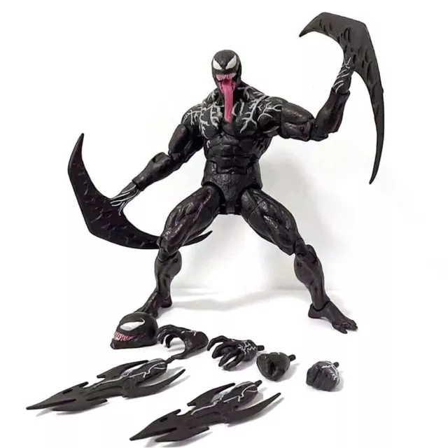 Venom Spider-Man Action Figure Yamaguchi Marvel Carnage Model Doll Toy Fun Gift﹏