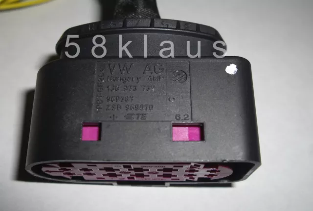 VW T5 7E GP Xenon Bi Xenon TFL Scheinwerfer Adapter Kabel Set Stecker 2010 3