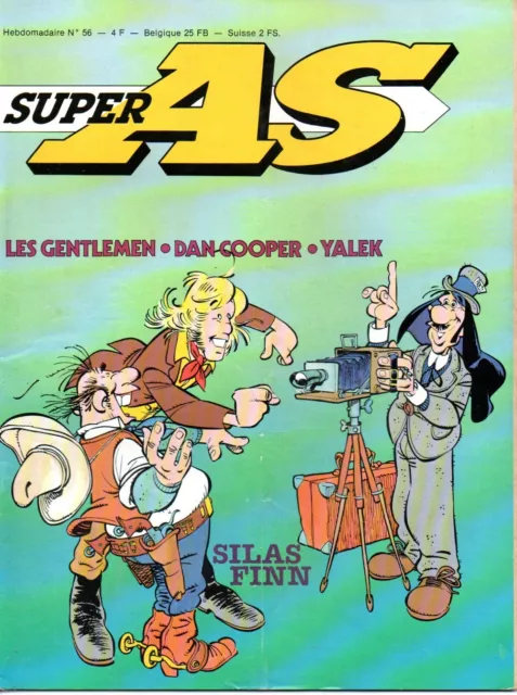 Super AS N° 56  de Mars 1980  Dan Cooper  Les Gentlemen