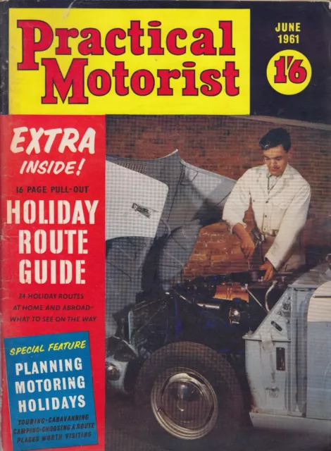 🌞Practical Motorist Magazine June 1961 😊 Buy 2 Get 1 Free