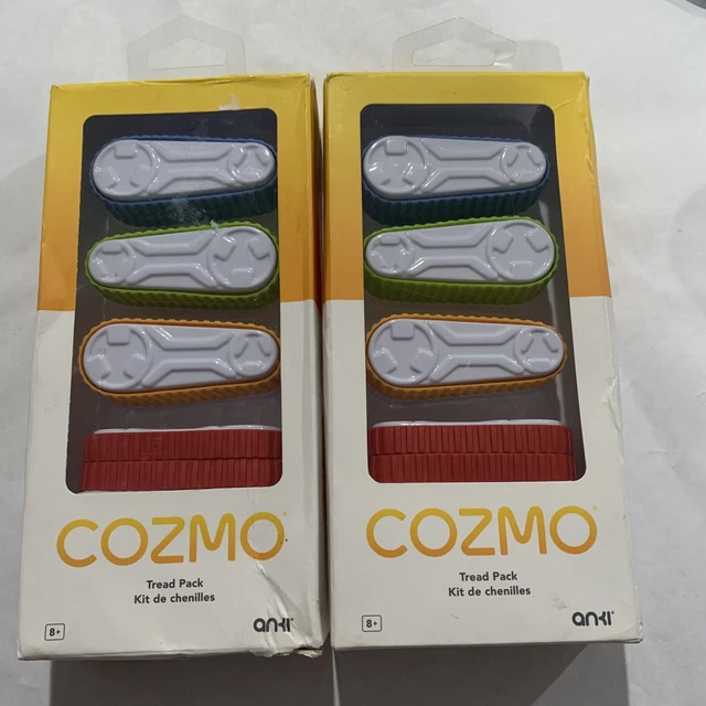 Anki Cozmo Vector Robot Toy Accessory Treads Blue Green Yellow Red 4 Pack Gift!