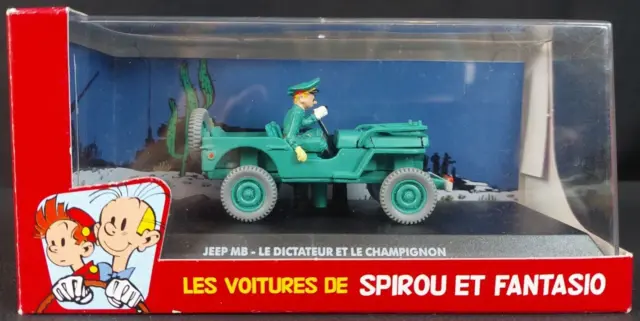 Les voitures de Spirou et Fantasio – Jeep Mb – Le Dictateur et le Champignon