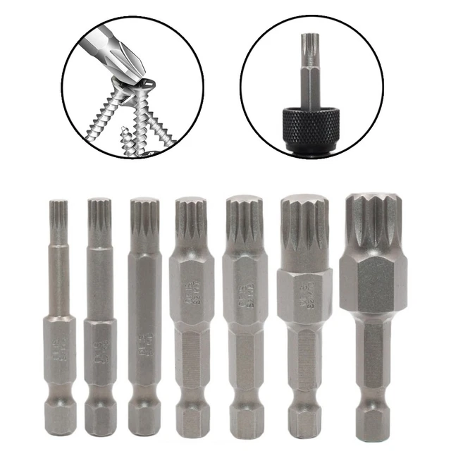 10 Embouts Tournevis Torx Aimantés Newpop - Acier S2 50mm