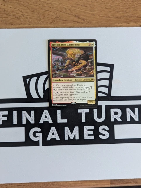 RAGOST, DEFT GASTRONAUT EOE 0224 Commander MTG Edge Of Eternities Lobster  Food 3.99 - PicClick UK