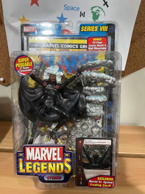 Marvel Legends Toy Biz Storm Hair Series 8 Action Figure