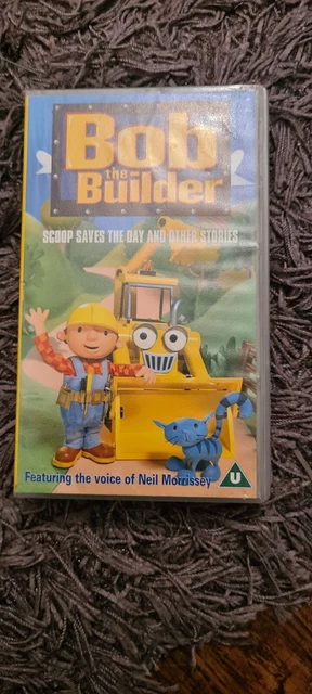 BOB THE BUILDER vhs video scoop saves the day £3.99 - PicClick UK