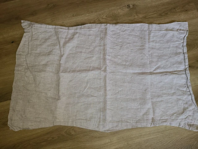Restoration Hardware "Vintage Washed Linen - Muted Purple" King Sham