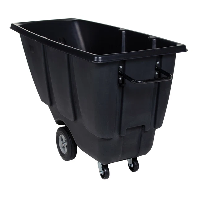 Vestil, .5 CU YD LD Tilt Truck .45K Blk, Capacity 450 lb, Color Black, Model#
