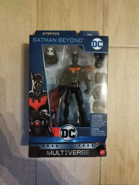 Mattel DC Multiverso Modellino lobo BATMAN BEYOND Collect & Connect nuova Baf