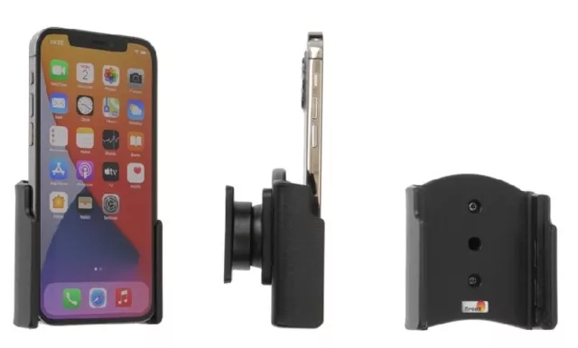 Brodit KFZ Halter 711235 passiv mit Kugelgelenk für Apple iPhone 15 / 15 Pro