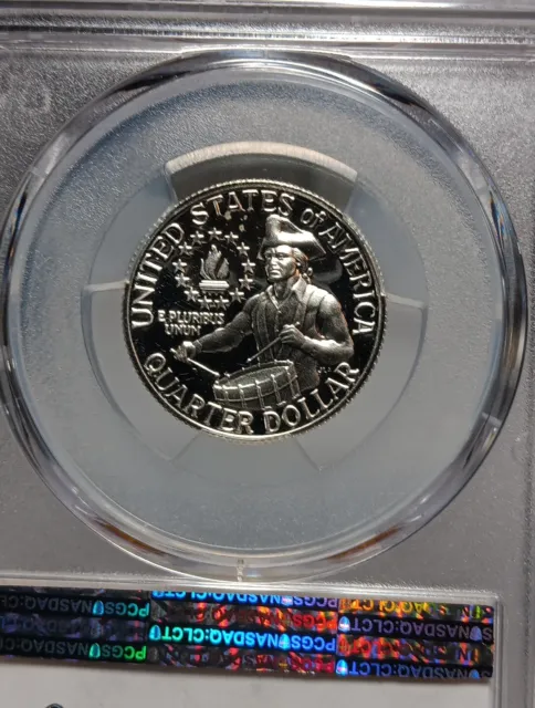 1976 S 25C Silver Washington Quarter Proof PCGS PR69DCAM