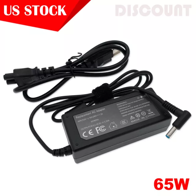 Charger For HP 17t-by200 17-by2053cl 17-by2075cl Laptop AC Power Adapter Cord