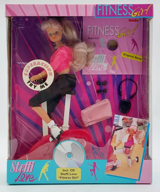 Steffi Love Fitness Girl Spielset: Puppe mit Heimtrainer / Simba Toys / Neu, Ovp