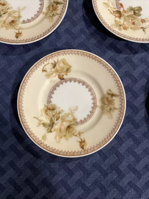 Ohme Old Ivory Silesia 200 Bread And Butter Plates - 6” - 7 Total Dishes
