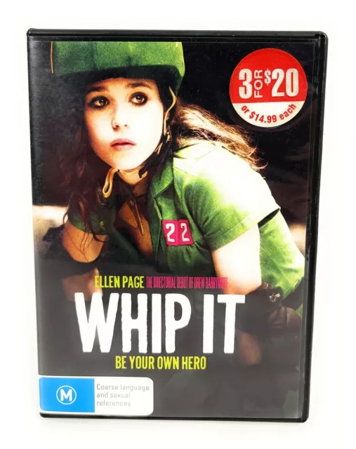 WHIP IT (DVD, 2009) Elliot Page Region 4 Free Postage $5.01 - PicClick