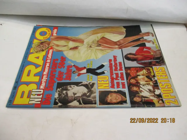 Bravo # 24 /1978  ohne Poster  mit Autogrammkarte   Paul McCartney