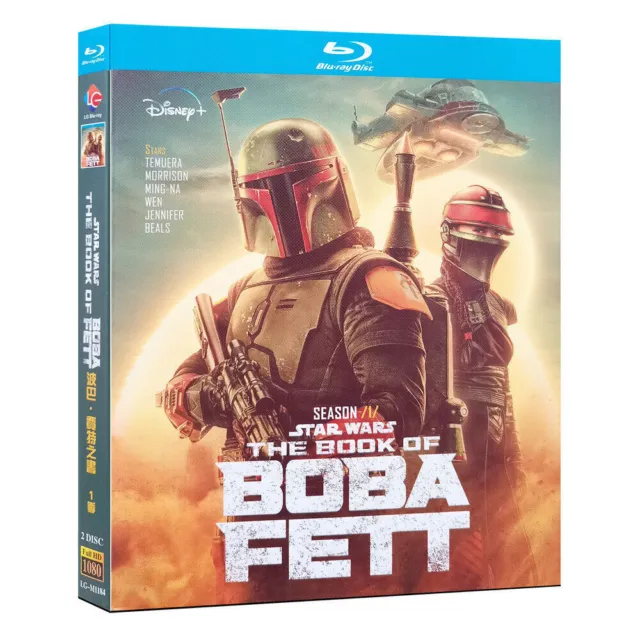 The Book of Boba Fett Season 1 TV Series Blu-ray 2 Discs Region free English