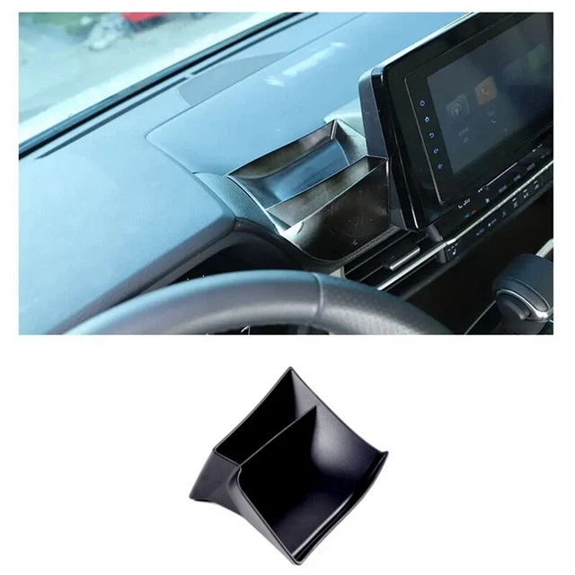 Organisateur De Ventilation Pour Voiture En Silicone - Range Clés, Téléphone, Pièces, 16,8x10x3cm, Noir