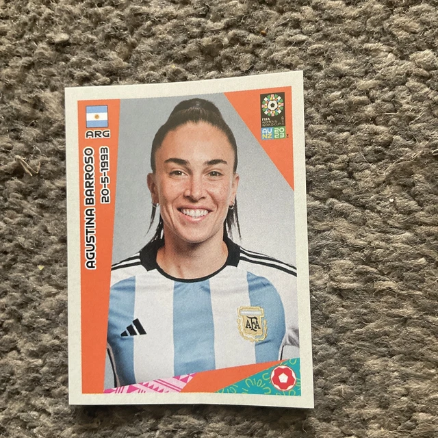 PANINI WOMEN’S WORLD Cup AU NZ 2023 Agustina Barroso Argentina Sticker