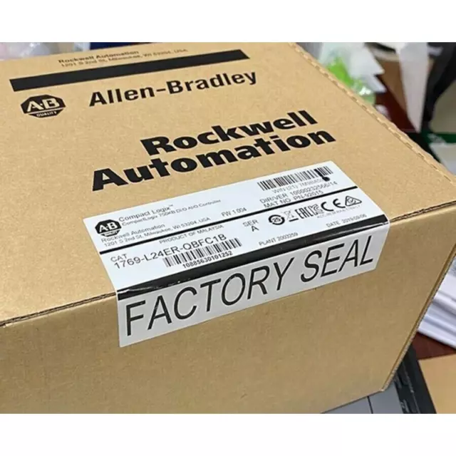 1769-L27ERM-QBFC1B 1MB DI/O AI/O Controller 1PC Allen-Bradley