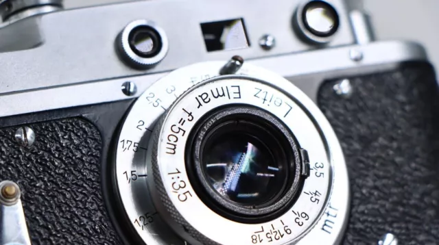Zorki 2-C 2C Télémètre Caméra Leica Leitz Elmar 5Cm F3.5 50Mm M39 Ltm... 3
