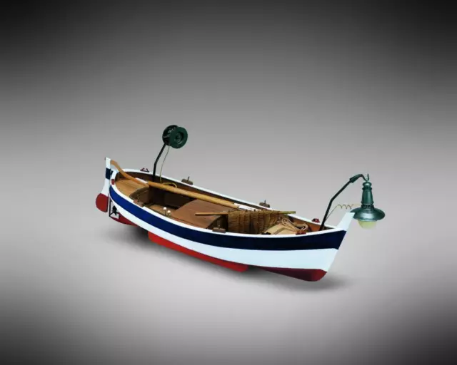 MINI MAMOLI MM70 Gozzo da pesca-Scale 1:28 -Wooden model kit- Lenght 290mm