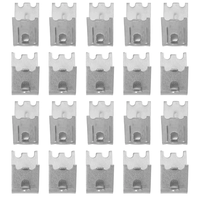 20 Pcs Shelf Support Clips Freezer Hook Refrigerator Shelves Bracket