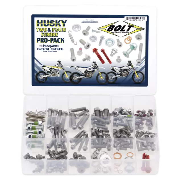 Bolt Hardware Husqvarna Husky Pro-Pack Factory Set Kit Bolts Nuts Washers Screws