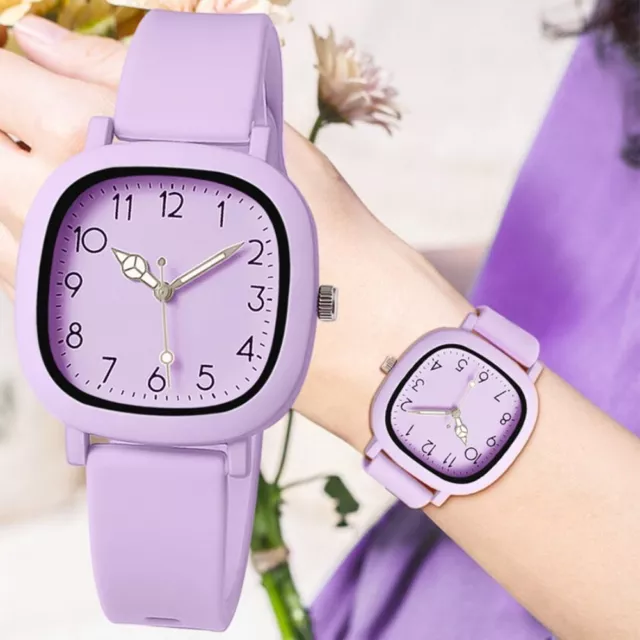 Silicone Women Watch Luminous Hands Ladies Watches Quartz Wristwatches