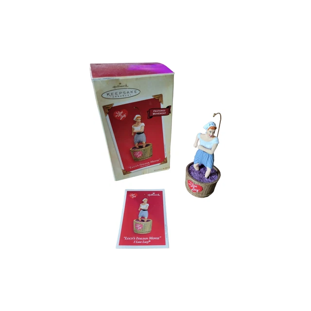 Hallmark 'I Love Lucy' Lucy's Italian Movie Ornament OS Multicolor Collectible