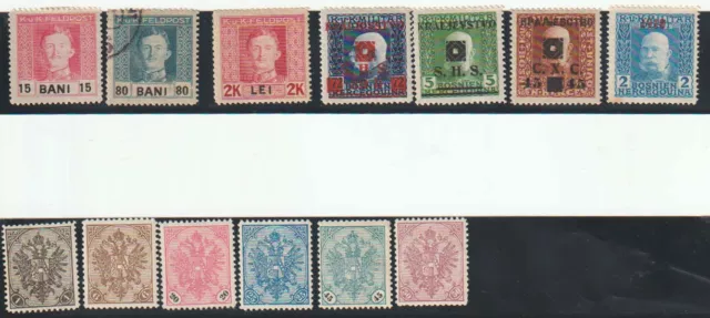 Timbres de Bosnie Herzegowina (rares)