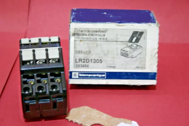 Telemecanique LR2D1305 motor thermal overload relay