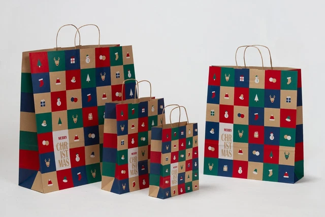 Logbuch-Verlag 10 Kleine Tüten Papiertüten Give-away Anker Maritim Deko Verpackung Geschenk
