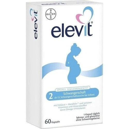 ELEVIT 2 Schwangerschaft Weichkapseln 60 St., PZN 11865950
