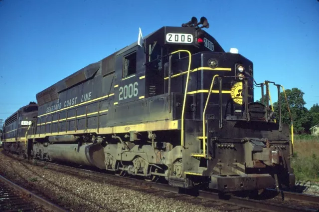 Scl 2006 Sd-45 Charleston Sc (Seaboard Coast Line) Original Slide 05-11-69 T20-5
