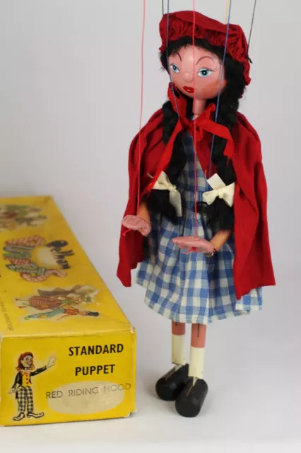 Vintage Pelham Puppet SS Red Riding Hood with named box