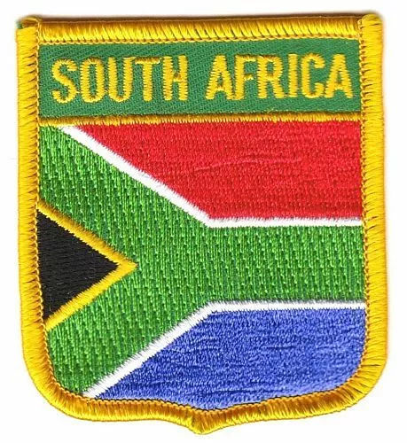 Wappen Aufnäher Patch Südafrika Flagge Fahne
