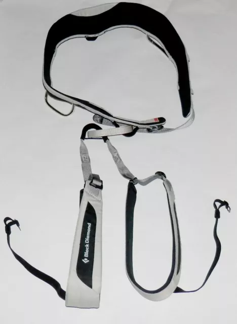 Black Diamond Momentum AL Rock Climbing Harness Size XL 36" - 39" (91-99cm) A++