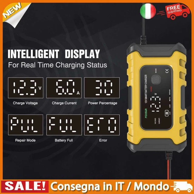 IT Automatic Battery Charger Multiple Protection Car Battery Starter (EU)
