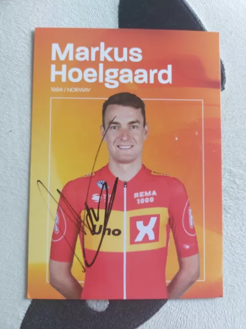 CYCLISME CICLISMO CYCLING WIELRENNEN CARTES CP 2024 UnoX Signée Hoelgaard