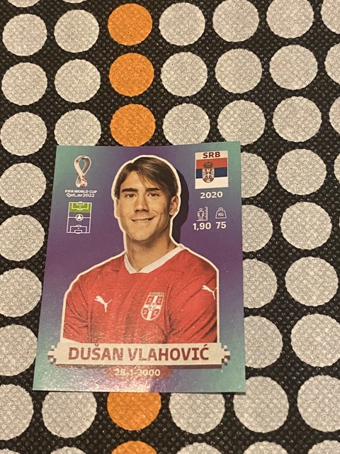 Panini 2022 Extra Sticker Dusan Vlahovic (Neu (gemäss Beschreibung)) in