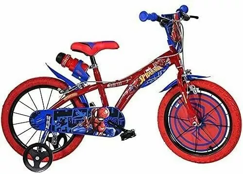 Bici misura 14" Spiderman bambino Dino Bikes