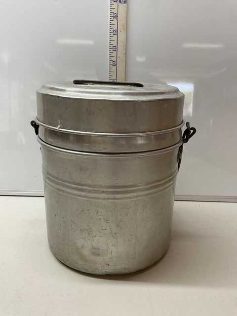Comet Aluminum Coal Miners Lunch Pail.  Used.  USA