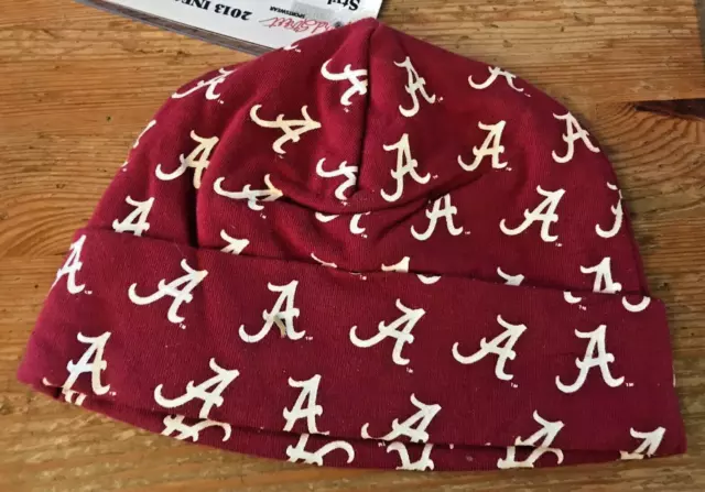 Alabama Crimson Tide Bib and Infant Cap Set New Baby Toddler Fan Gear Roll Tide 2