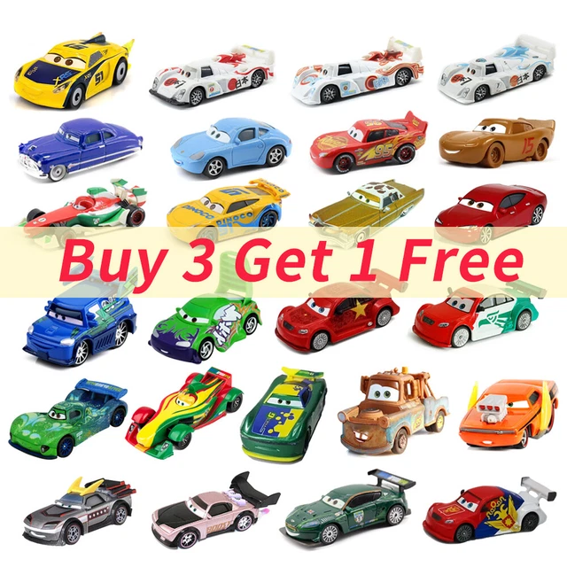Disney Pixar Cars McQueen Full Range 1:55 Diecast Model Car Toy Gift For Boy UK