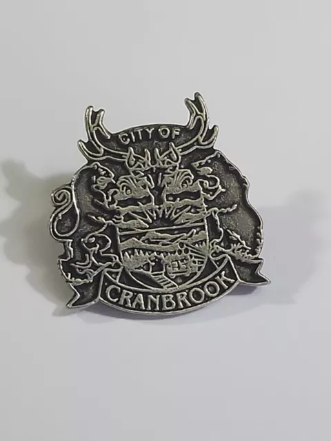 City of Cranbrook Souvenir Lapel Pin British Columbia Canada 2