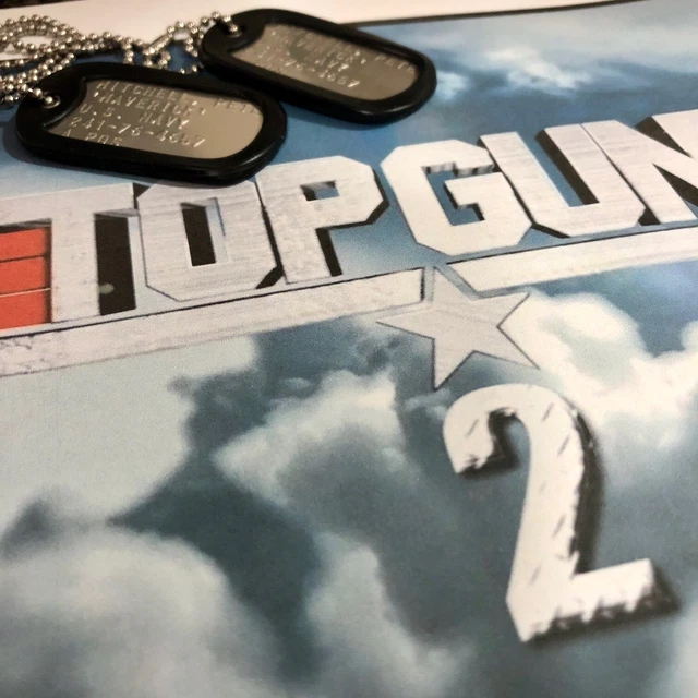 TOP GUN TAGS Pete Maverick, Goose, Rooster, Slider, Iceman, Hangman